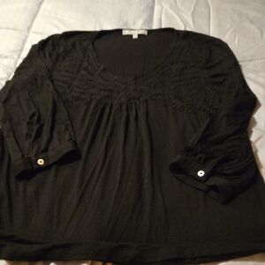 Daniel Rainn Black Blouse